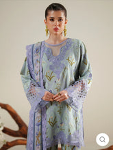 Eres Bonita by BinIlyas Embroidered Viscose Shirt with Digital Print Chiffon Dupatta & Trousers | 3-Piece Unstitched Suit 1103-A